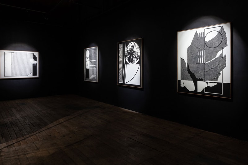 Georgia Hill A Measure of All Things Debut art exhibition contemporary geometry experience concept abstract melbourne australia solo mural