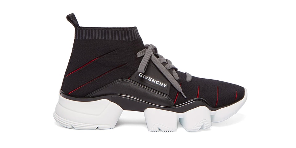 Givenchy Jaw Raised Sock Sneaker Release | Hypebeast