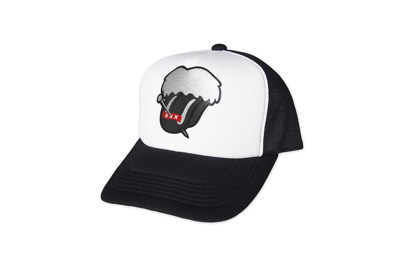 GOD SELECTION XXX NUMBER (N)INE Collab Release T shirt Cap Nari 