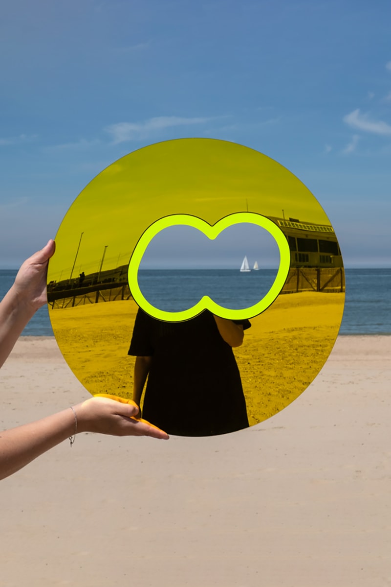 Greg Bogin "Mr. Sunshine" Mirror High Quality Yellow Acrylic Screen Printed Neon Cut Out Limited Edition 50 Pieces Custom Box Signed Numbered Art Design Homeware 