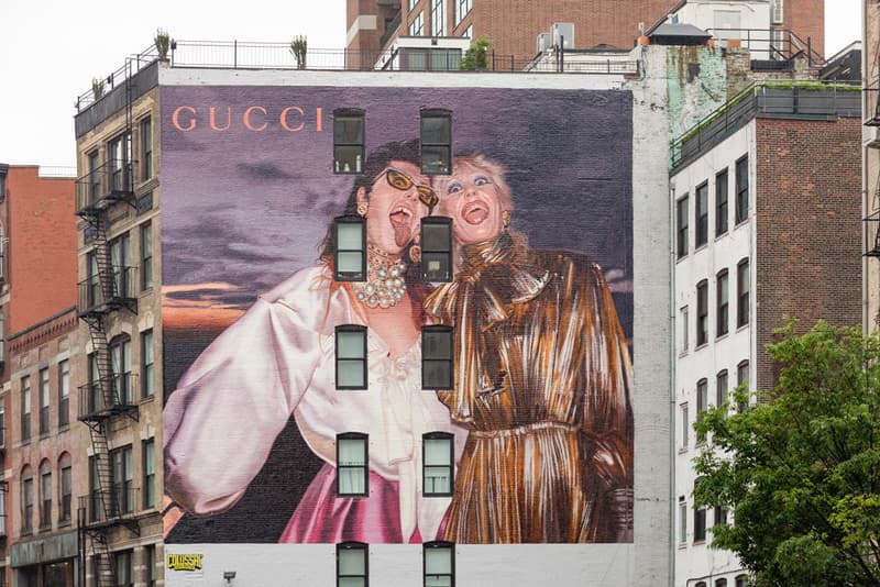 gucci artwalls pre fall 2019 campaign collection lookbook new york shanghai china hong kong