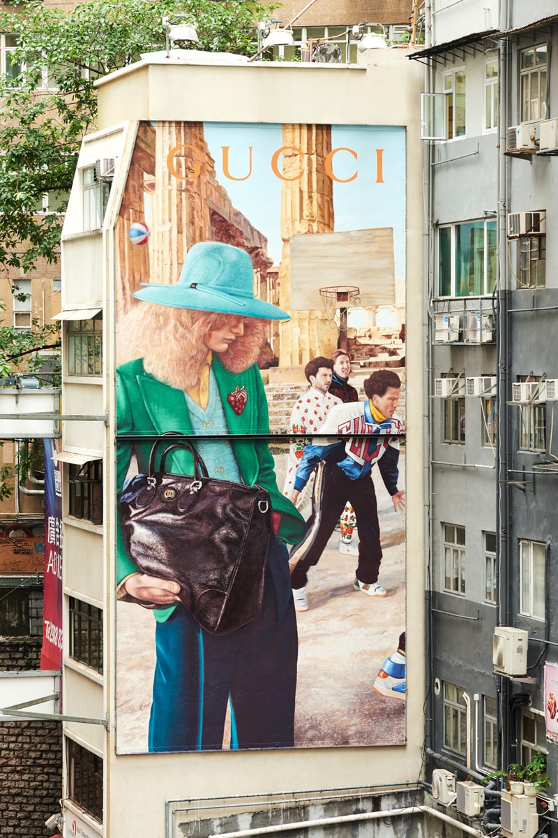 gucci artwalls pre fall 2019 campaign collection lookbook new york shanghai china hong kong 