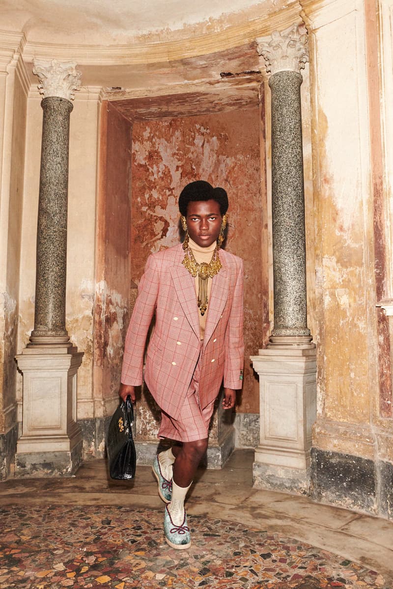 Gucci Cruise 2020 collection lookbook campaign menswear release date info