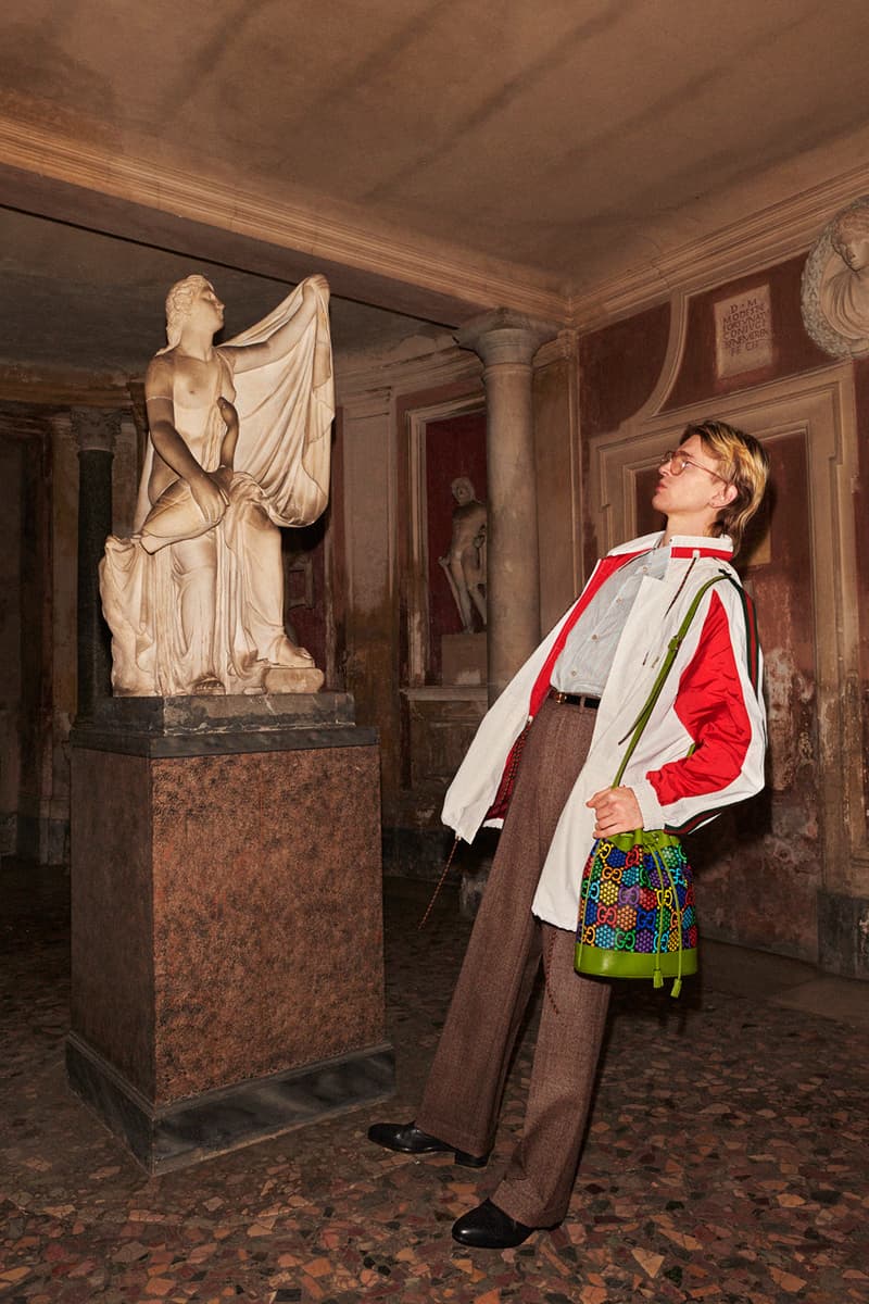 Gucci Cruise 2020 collection lookbook campaign menswear release date info