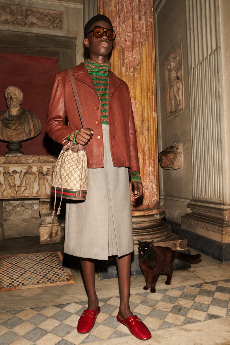 Gucci Cruise 2020 collection lookbook campaign menswear release date info