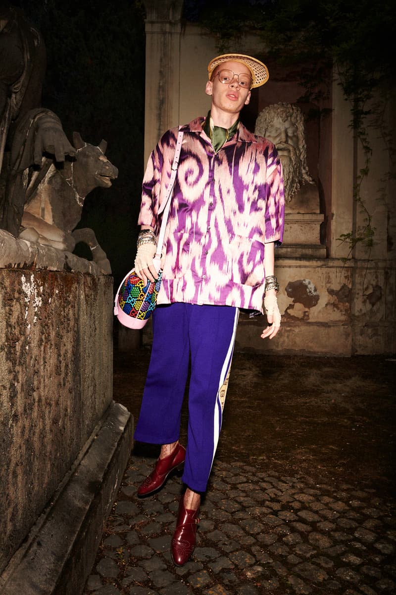 Gucci Cruise 2020 collection lookbook campaign menswear release date info