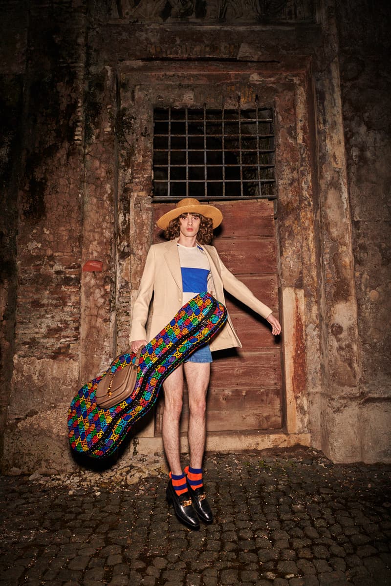 Gucci Cruise 2020 collection lookbook campaign menswear release date info