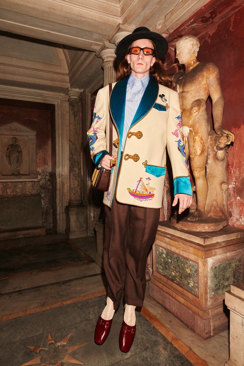 Gucci Cruise 2020 collection lookbook campaign menswear release date info