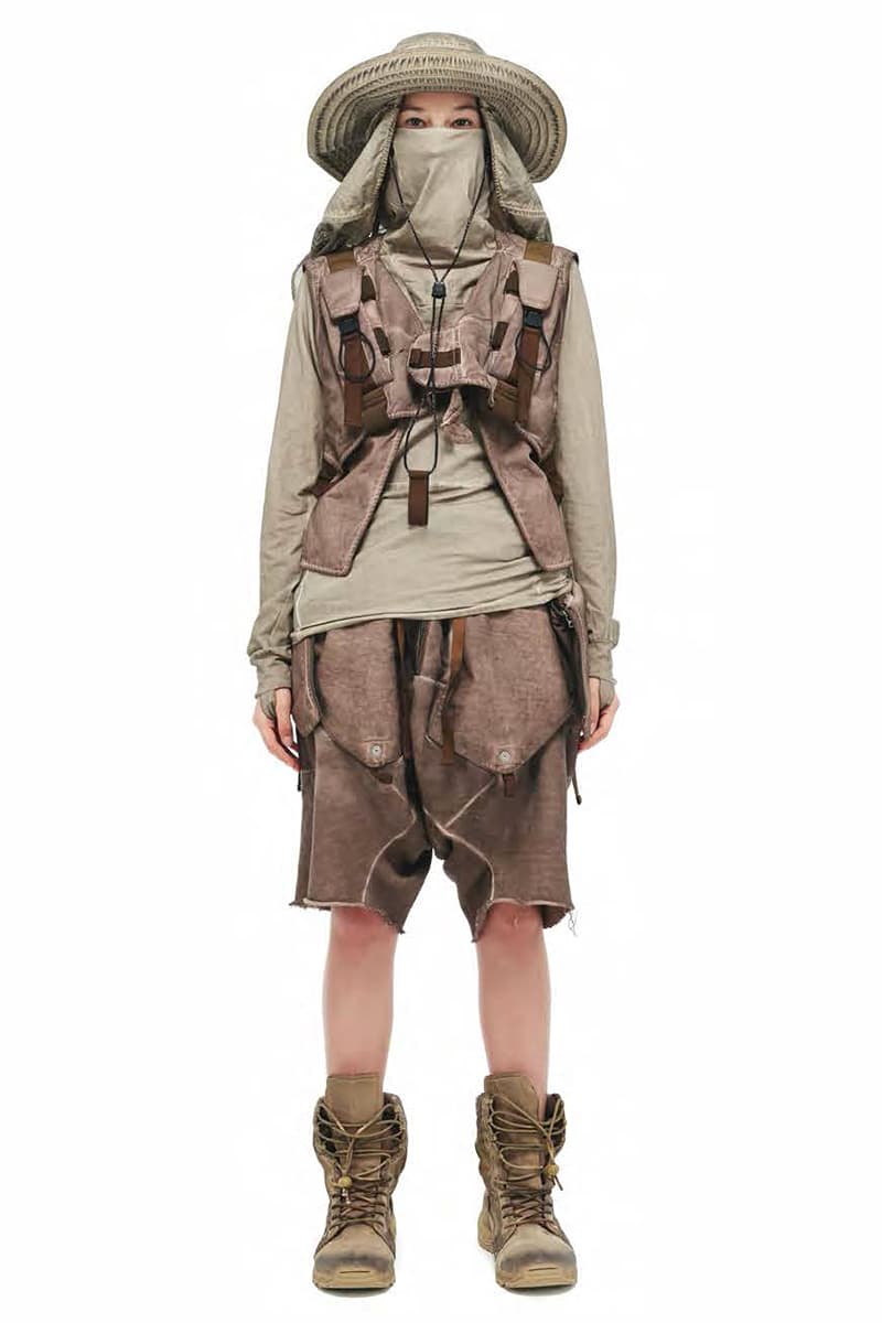 Hamcus Spring Summer 2020 SOLØ Collection Lookbook techwear technical apparel borderlands western 