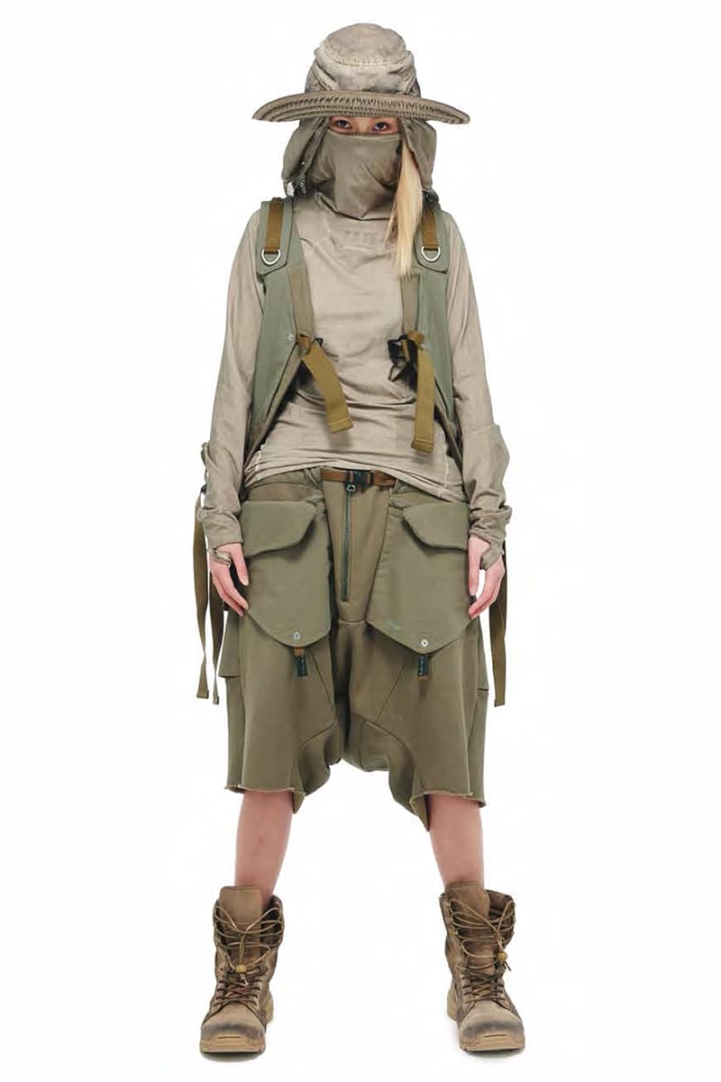 Hamcus Spring Summer 2020 SOLØ Collection Lookbook techwear technical apparel borderlands western 