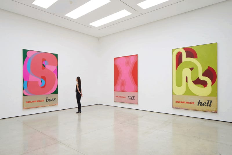 Harland Miller Creates Giant Paintings Inspired by '60s & '70s Design