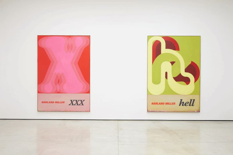 harland miller white cube hong kong exhibition painting artworks