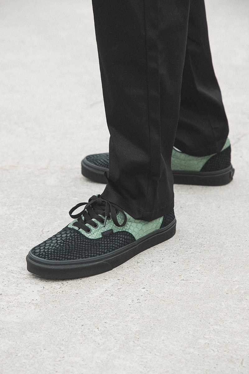 harry potter j k rowling vans era sk8-hi classic slip on authentic closer on foot look buy cop purchase hbx gryffindor slytherin daily prophet lightning bold blue green red yellow