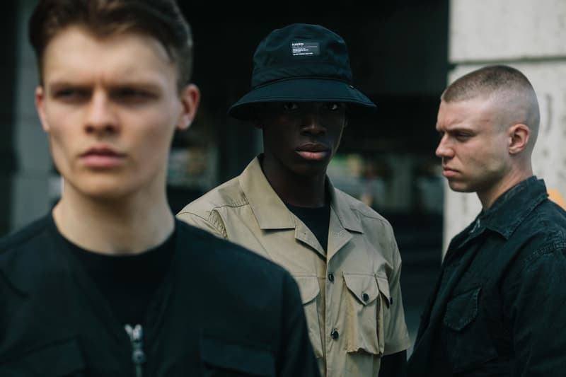 HAVEN Spring Summer 2019 Editorial Lookbook delivery 2 ss19 collection range retailer boutique in-house brand imprint military functional vest tactical jackets Canadian Military OG 107 Combat Coat COOLMAX® service pants bdus cargos