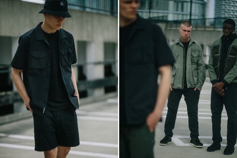 HAVEN Spring Summer 2019 Editorial Lookbook delivery 2 ss19 collection range retailer boutique in-house brand imprint military functional vest tactical jackets Canadian Military OG 107 Combat Coat COOLMAX® service pants bdus cargos