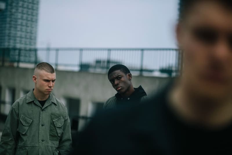 HAVEN Spring Summer 2019 Editorial Lookbook delivery 2 ss19 collection range retailer boutique in-house brand imprint military functional vest tactical jackets Canadian Military OG 107 Combat Coat COOLMAX® service pants bdus cargos