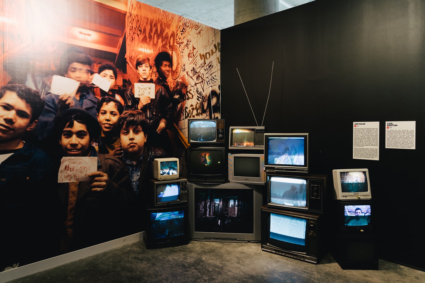 beyond the streets new york recap exhibition artists artworks graffiti street art roger gastman rosie perez shepard fairey takashi murakami madsaki futura installations sculptures