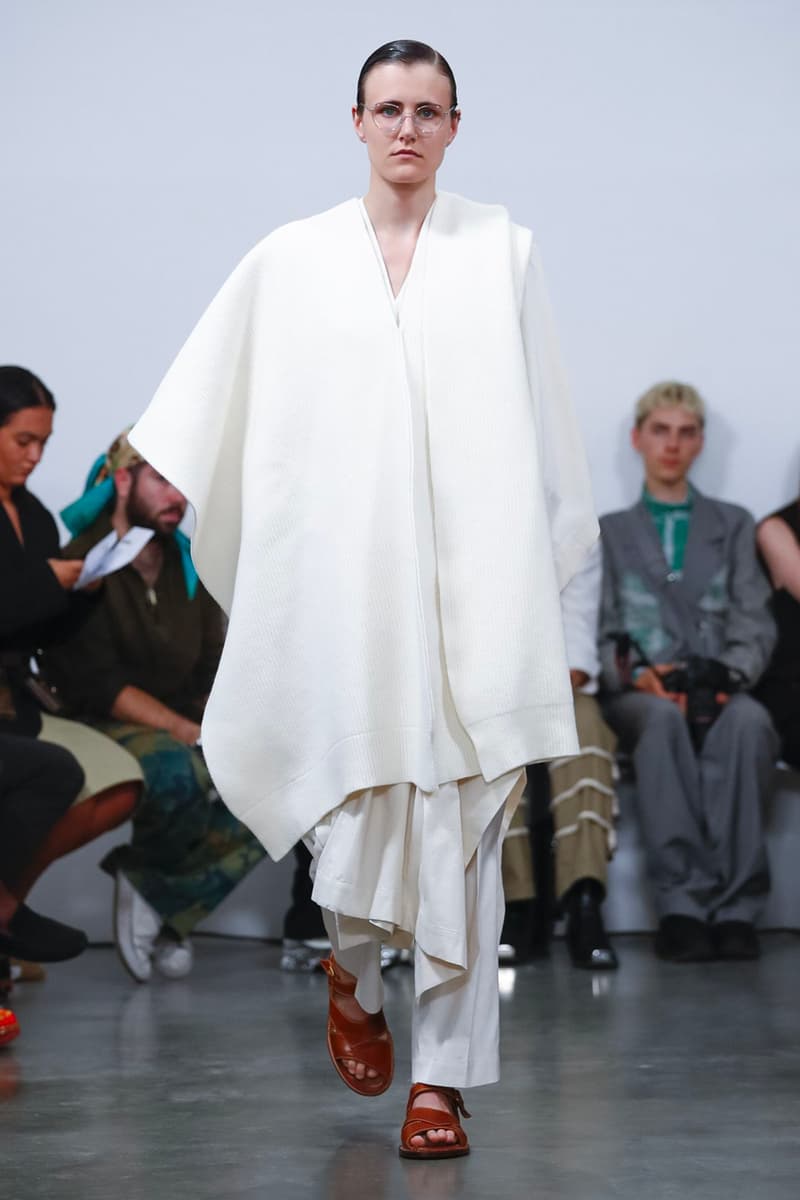 Hed Mayner Spring/Summer 2020 Collection Runway PFW men's menswear womenswear gowns safari fashion tailor