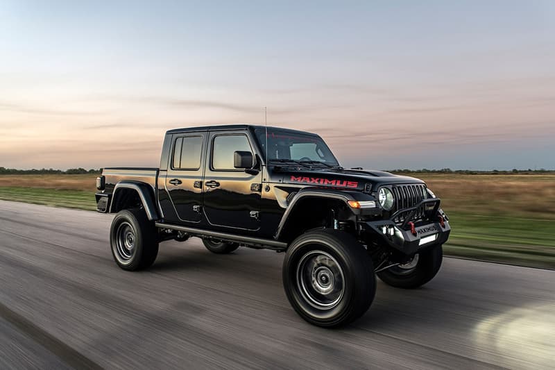 Hennessey Perfomance Maximus 1000 Gladiator Jeep Hellcat 6.2L 1000BHP Supercharged V8 Engine One of 24 $200000 USD Limited Edition Official Custom Tuning Built American Pick Up Truck Automotive