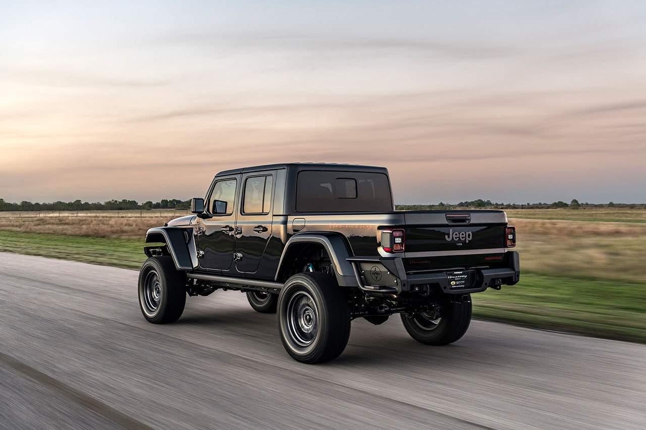 Hennessey Perfomance Maximus 1000 Gladiator Jeep Hellcat 6.2L 1000BHP Supercharged V8 Engine One of 24 $200000 USD Limited Edition Official Custom Tuning Built American Pick Up Truck Automotive