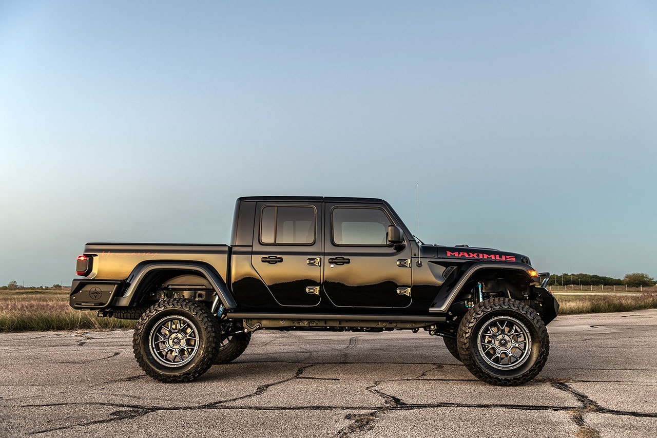 Hennessey Perfomance Maximus 1000 Gladiator Jeep Hellcat 6.2L 1000BHP Supercharged V8 Engine One of 24 $200000 USD Limited Edition Official Custom Tuning Built American Pick Up Truck Automotive
