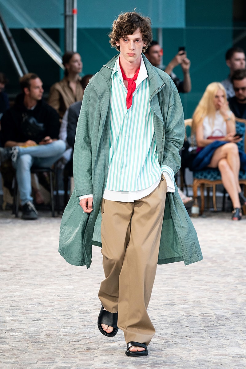 Hermès Paris Fashion Week Men's SS20 Spring/Summer 2020 Menswear Collection Runways Véronique Nichanian Artistic Director Homme Designer 