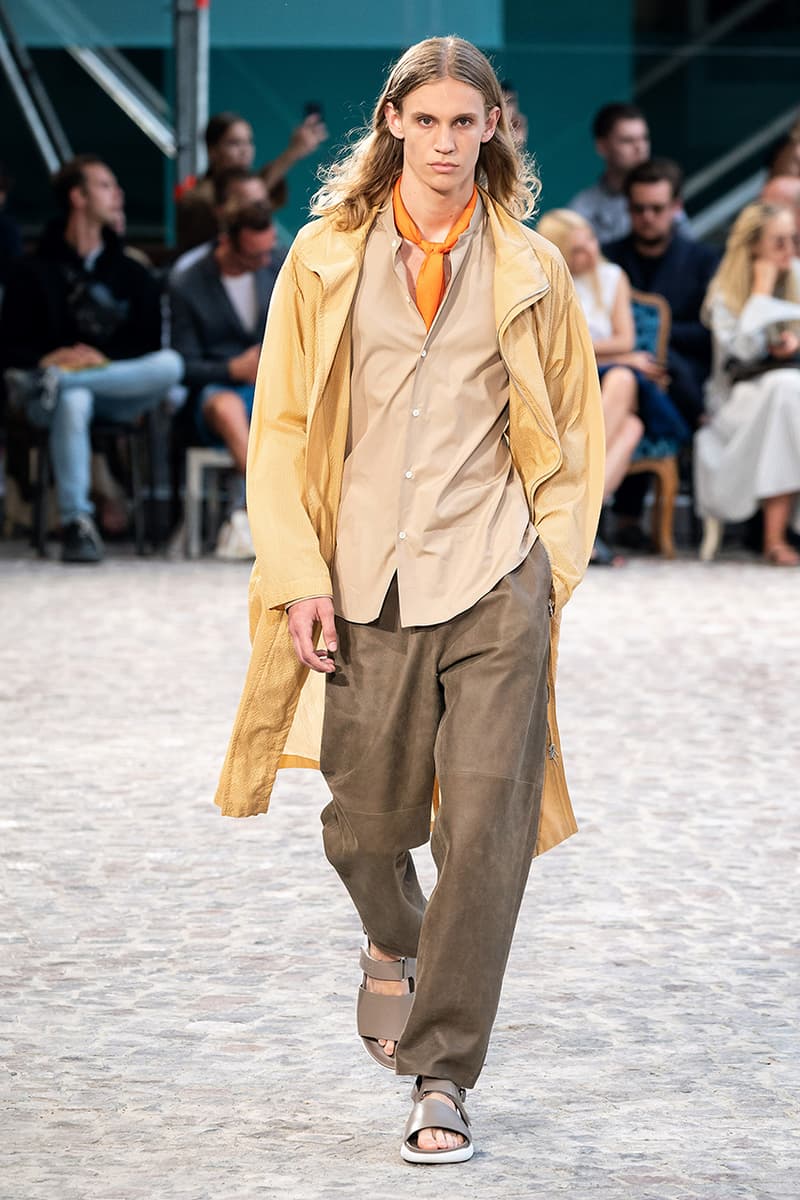 Hermès Paris Fashion Week Men's SS20 Spring/Summer 2020 Menswear Collection Runways Véronique Nichanian Artistic Director Homme Designer 