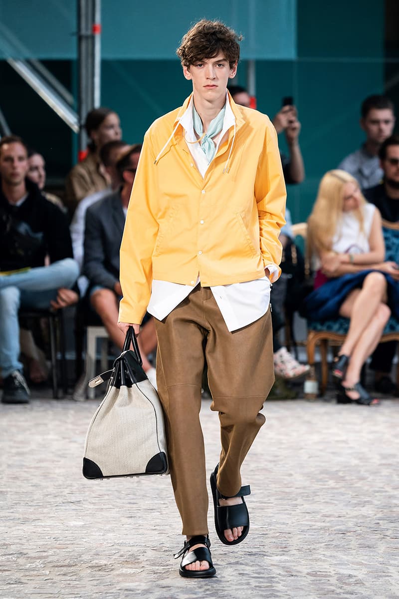 Hermès Paris Fashion Week Men's SS20 Spring/Summer 2020 Menswear Collection Runways Véronique Nichanian Artistic Director Homme Designer 