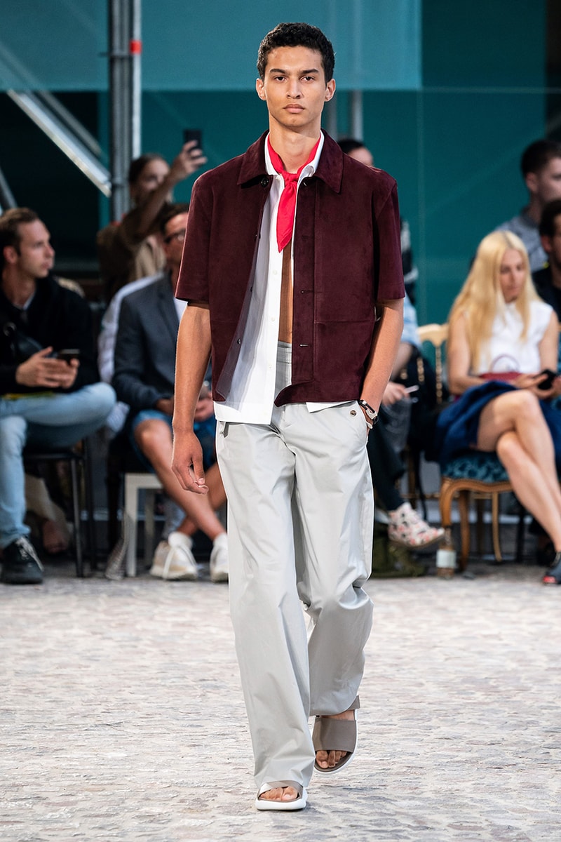 Hermès Paris Fashion Week Men's SS20 Spring/Summer 2020 Menswear Collection Runways Véronique Nichanian Artistic Director Homme Designer 