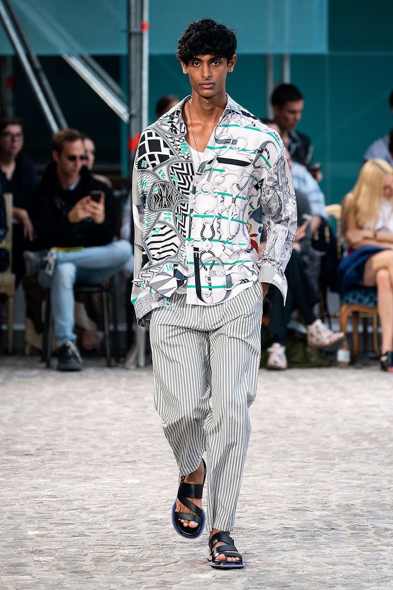Hermès Paris Fashion Week Men's SS20 Spring/Summer 2020 Menswear Collection Runways Véronique Nichanian Artistic Director Homme Designer 