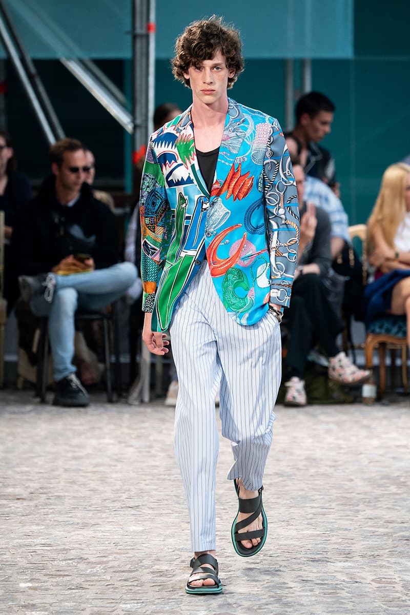 Hermès Paris Fashion Week Men's SS20 Spring/Summer 2020 Menswear Collection Runways Véronique Nichanian Artistic Director Homme Designer 