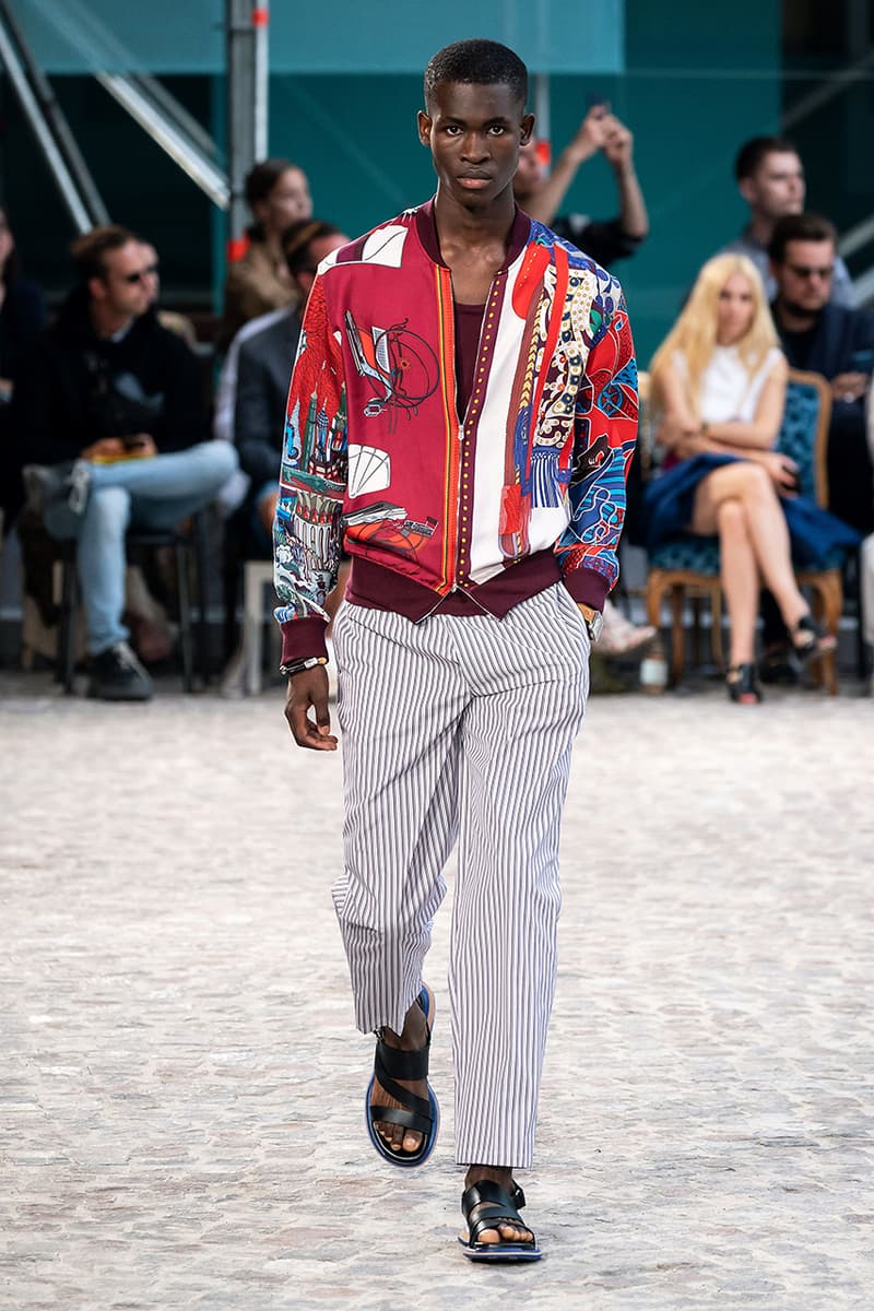 Hermès Paris Fashion Week Men's SS20 Spring/Summer 2020 Menswear Collection Runways Véronique Nichanian Artistic Director Homme Designer 