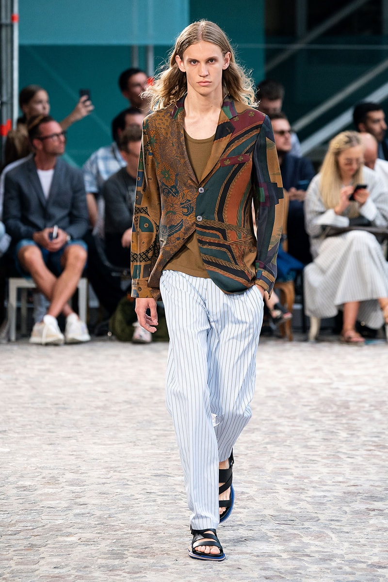 Hermès Paris Fashion Week Men's SS20 Spring/Summer 2020 Menswear Collection Runways Véronique Nichanian Artistic Director Homme Designer 