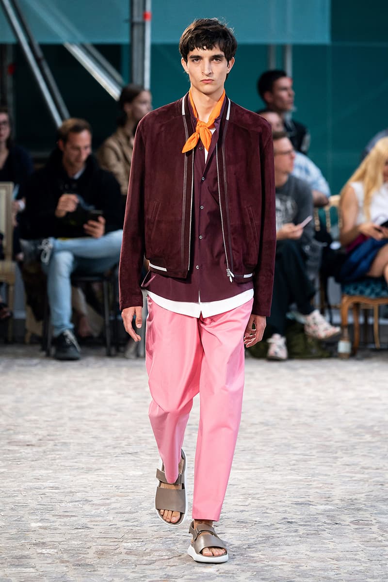 Hermès Paris Fashion Week Men's SS20 Spring/Summer 2020 Menswear Collection Runways Véronique Nichanian Artistic Director Homme Designer 