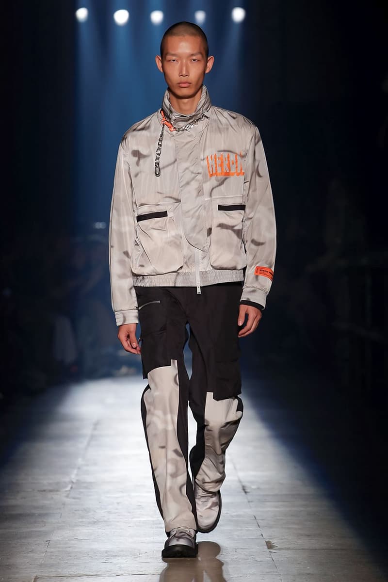 Heron Preston Paris Fashion Week Men's SS20 Spring Summer 2020 Looks Runway Pieces Levi's Collaboration Pieces First Look GORE-TEX