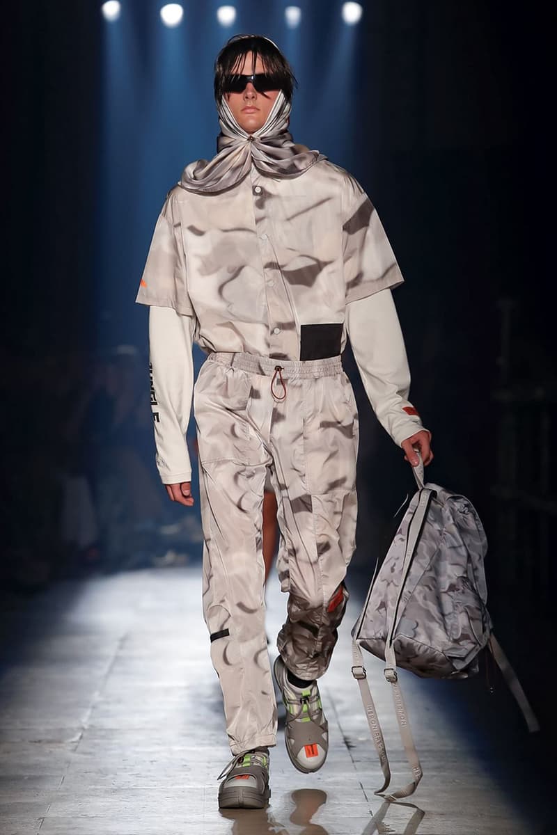 Heron Preston Paris Fashion Week Men's SS20 Spring Summer 2020 Looks Runway Pieces Levi's Collaboration Pieces First Look GORE-TEX