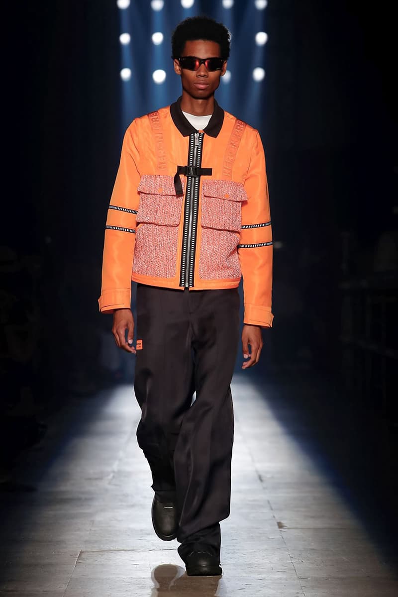 Heron Preston Paris Fashion Week Men's SS20 Spring Summer 2020 Looks Runway Pieces Levi's Collaboration Pieces First Look GORE-TEX