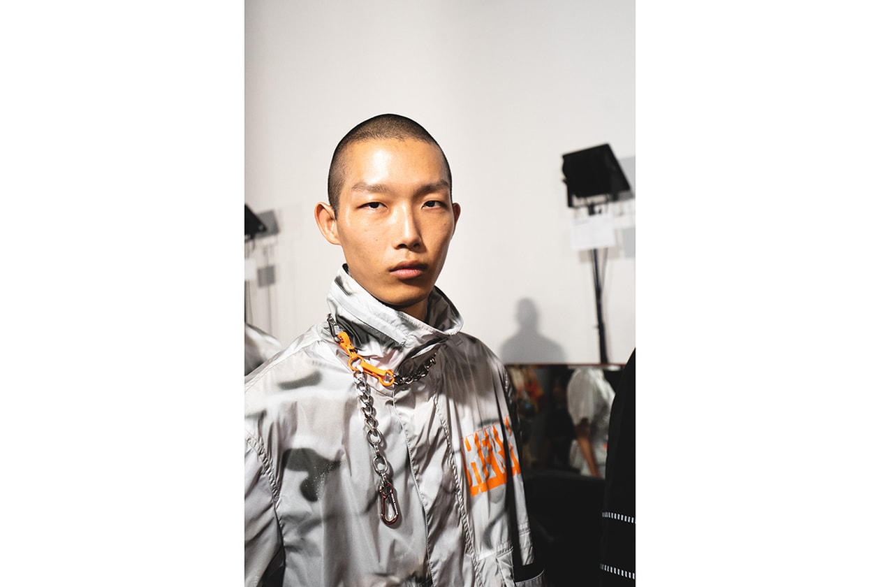 Heron Preston Paris Fashion Week Men's SS20 Spring Summer 2020 Looks Runway Pieces Levi's Collaboration Pieces First Look GORE-TEX