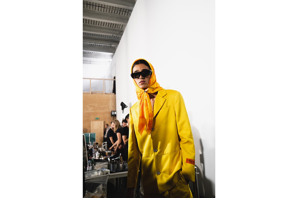 Heron Preston Paris Fashion Week Men's SS20 Spring Summer 2020 Looks Runway Pieces Levi's Collaboration Pieces First Look GORE-TEX