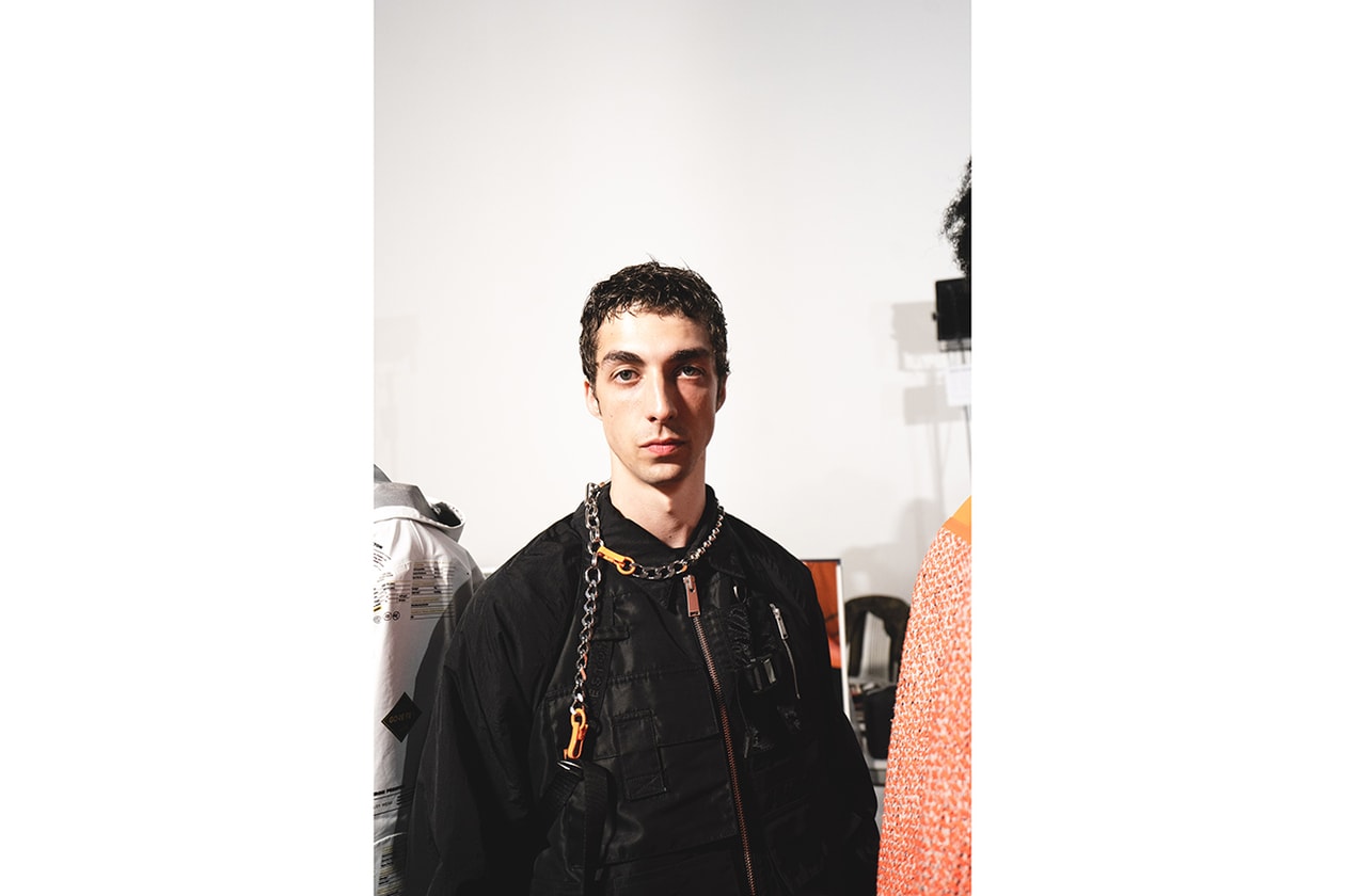 Heron Preston Paris Fashion Week Men's SS20 Spring Summer 2020 Looks Runway Pieces Levi's Collaboration Pieces First Look GORE-TEX