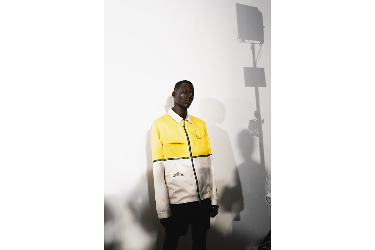 Heron Preston Paris Fashion Week Men's SS20 Spring Summer 2020 Looks Runway Pieces Levi's Collaboration Pieces First Look GORE-TEX