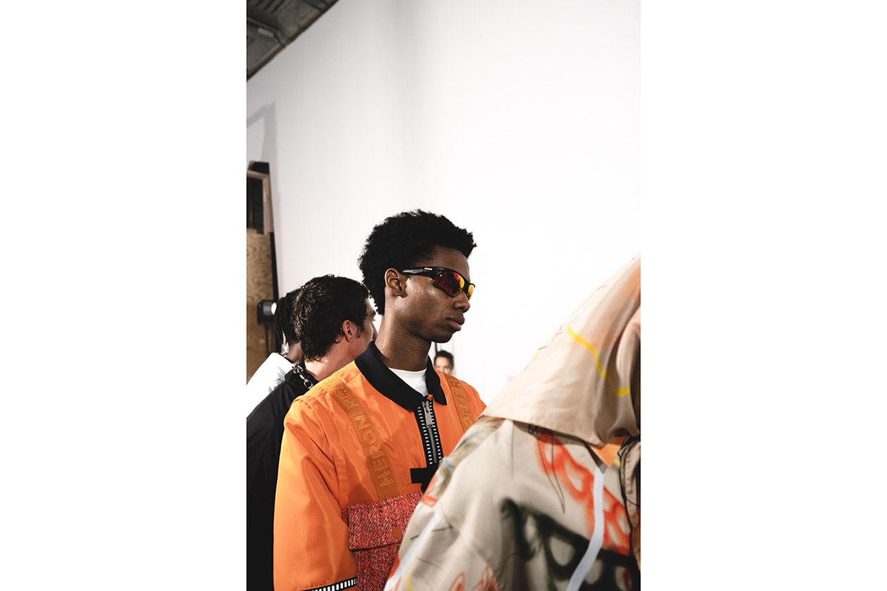 Heron Preston Paris Fashion Week Men's SS20 Spring Summer 2020 Looks Runway Pieces Levi's Collaboration Pieces First Look GORE-TEX