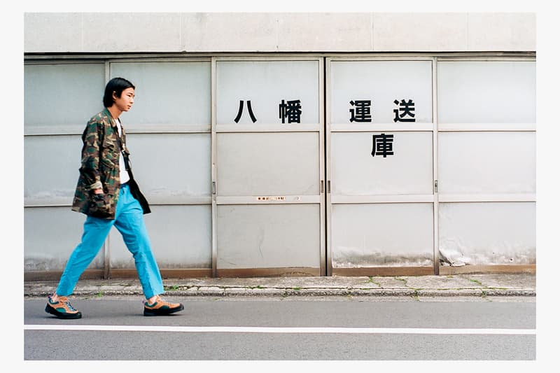 Hi-Tec Japan Footwear Drop Editorial Campaign Lookbook “Shibuya Crossover” Images Kawaz Flex Elasticated Sandal Aoraki WP Outdoor Sneaker SS19