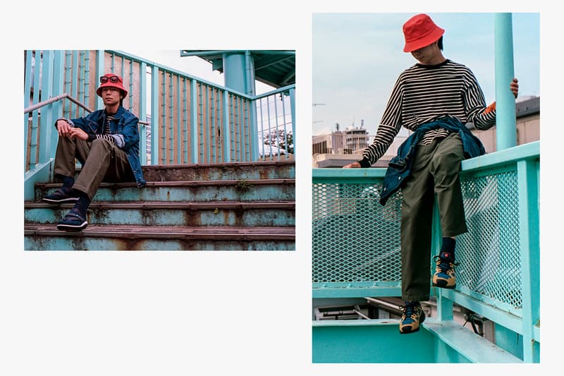 Hi-Tec Japan Footwear Drop Editorial Campaign Lookbook “Shibuya Crossover” Images Kawaz Flex Elasticated Sandal Aoraki WP Outdoor Sneaker SS19