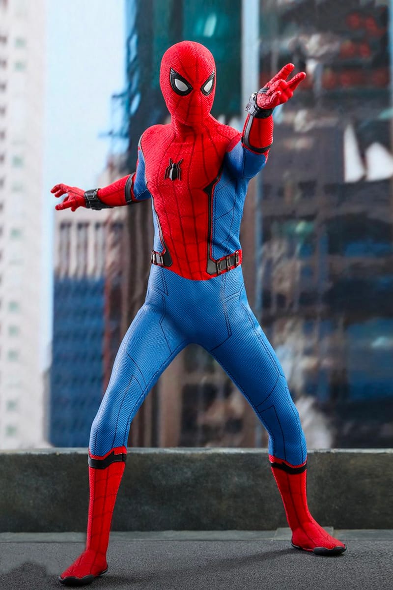 hot toys movie promo spider man