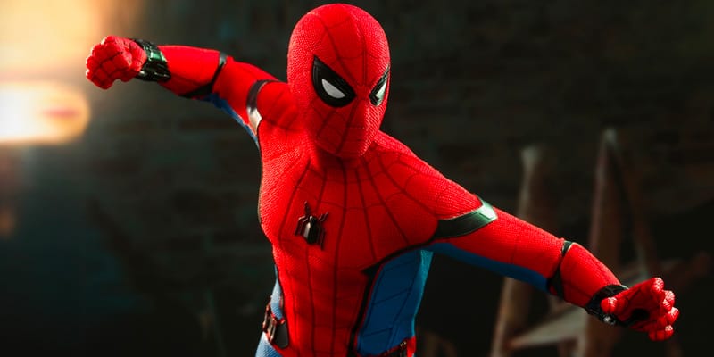 hot toys spider man far from home movie promo edition