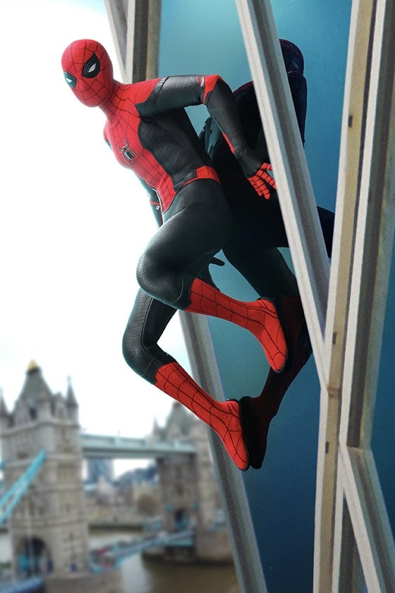 Hot Toys Spider Man Far From Home 1 6th Model marvel avengers tom holland peter parker cinematic universe figure collectible 