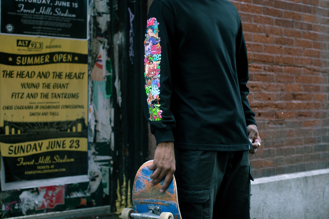 mark bode huf artist capsule collection spring summer 2019 release hand painted jackets cartoon illustrations