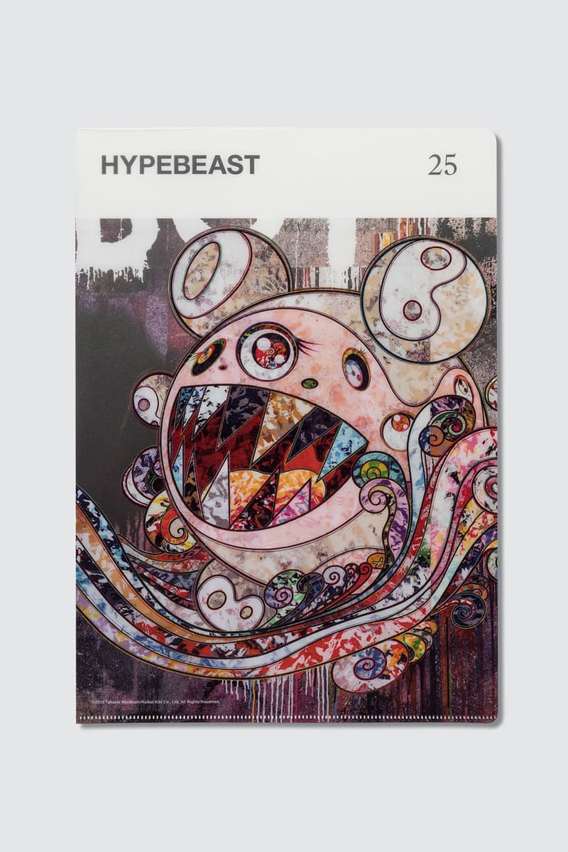 HYPEBEAST Magazine Issue 25 Murakami Merch Drop exclusive release folder postcard phone case notebook hbx exclusive