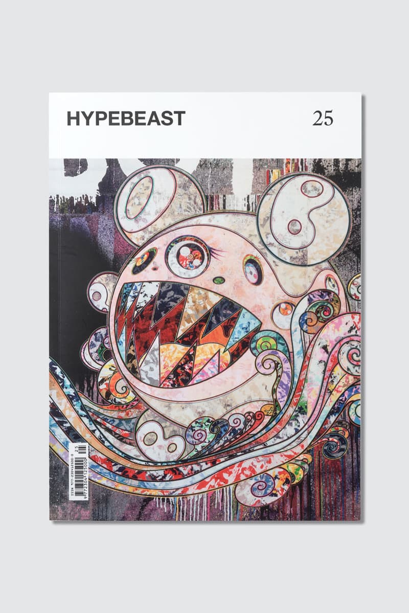 HYPEBEAST Magazine Issue 25 Murakami Merch Drop exclusive release folder postcard phone case notebook hbx exclusive